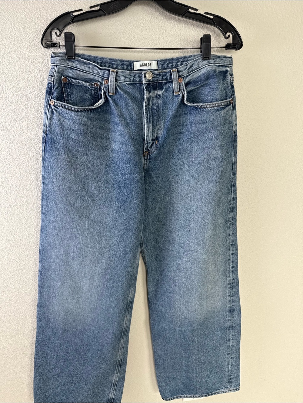 AGOLDE Keira Wide Leg Jeans Downtown Denim Casual Women’s Size 26 - Picture 5 of 13